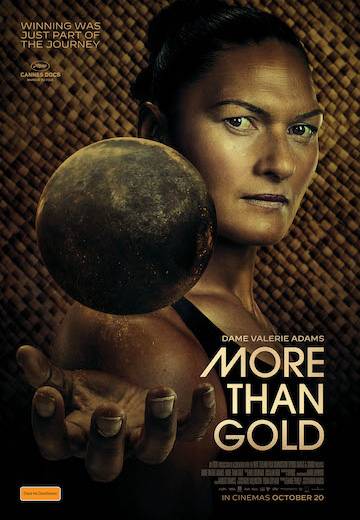 Key art for Dame Valerie Adams: More Than Gold